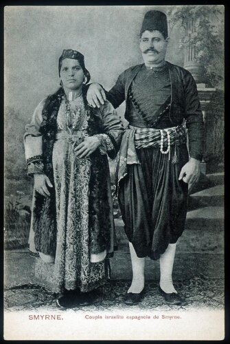 Couple Israélite espagnol de Smyrne